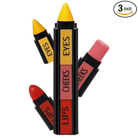 HUDABeauty™ 3-in-1 Lip, Cheek & Eye Stick – All-in-One Makeup Essential