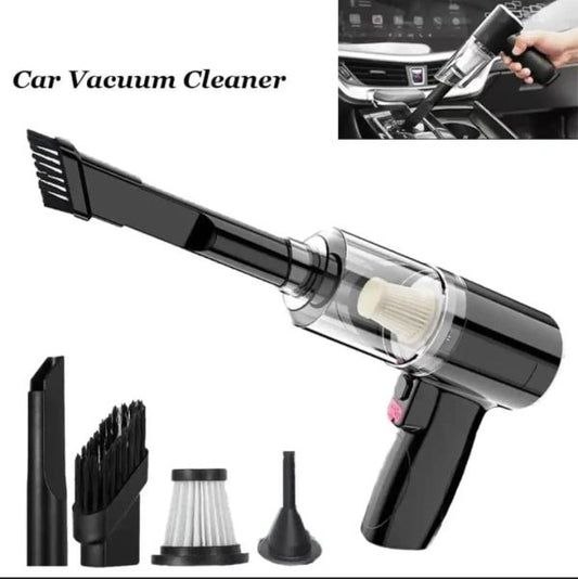 CleanPro™ 3-in-1 Mini Vacuum Cleaner – Wireless Handheld with Attachments