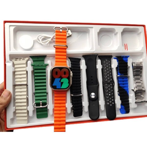 Z60 Ultra™  Smartwatch 9+1 Combo Pack – 49mm Display | Bluetooth Calling | Multi-Sport Modes
