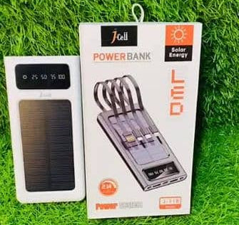 SunCharge™ Solar Power Bank with TWS Earbuds & Phone Stand – 2-in-1 Charging & Audio Companion