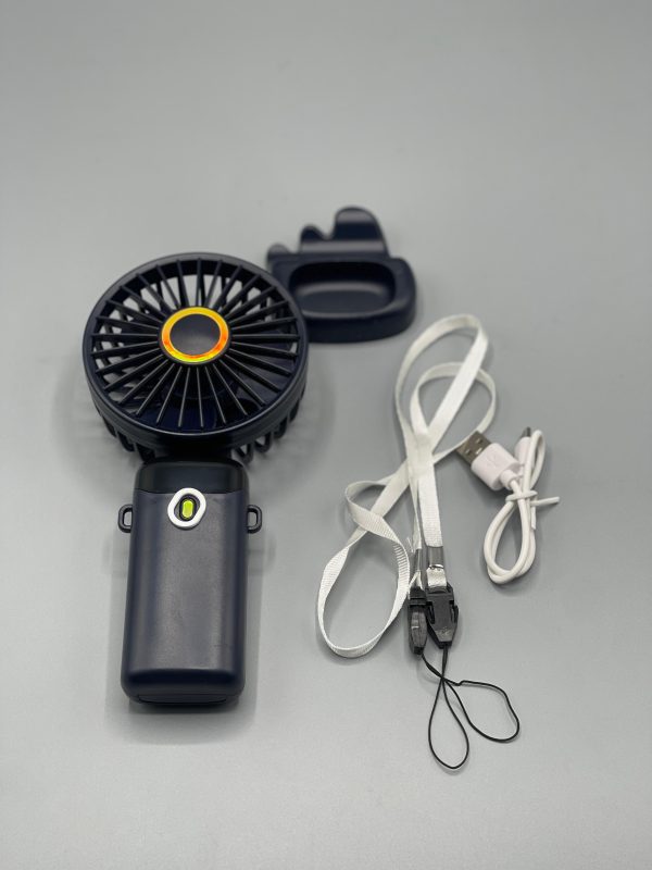 BreezeMate™ Portable Handheld Fan with Phone Stand