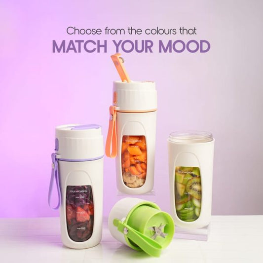 FreshBlend™ USB Rechargeable Portable Juicer – 8 Blade 350ml